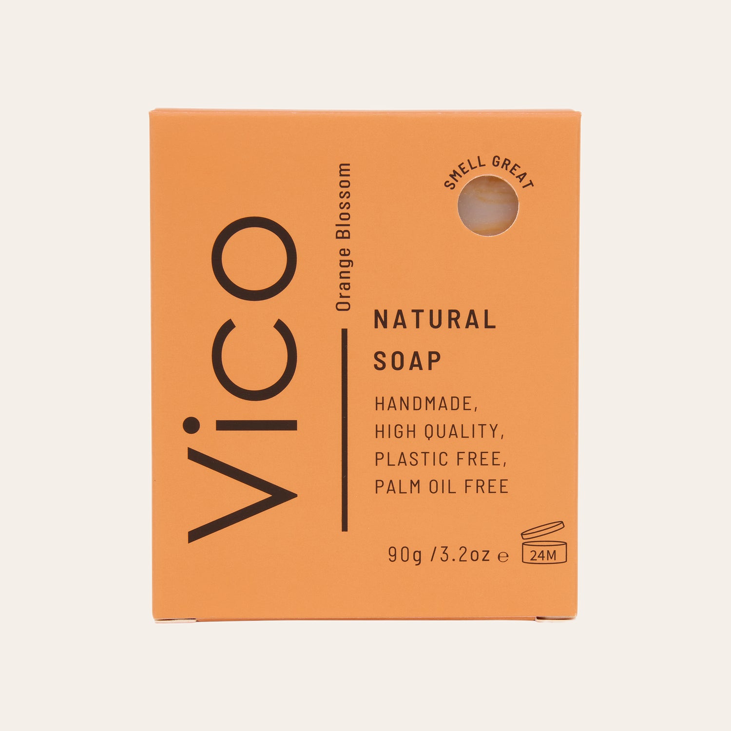 Orange Blossom Natural Body Soap Bar