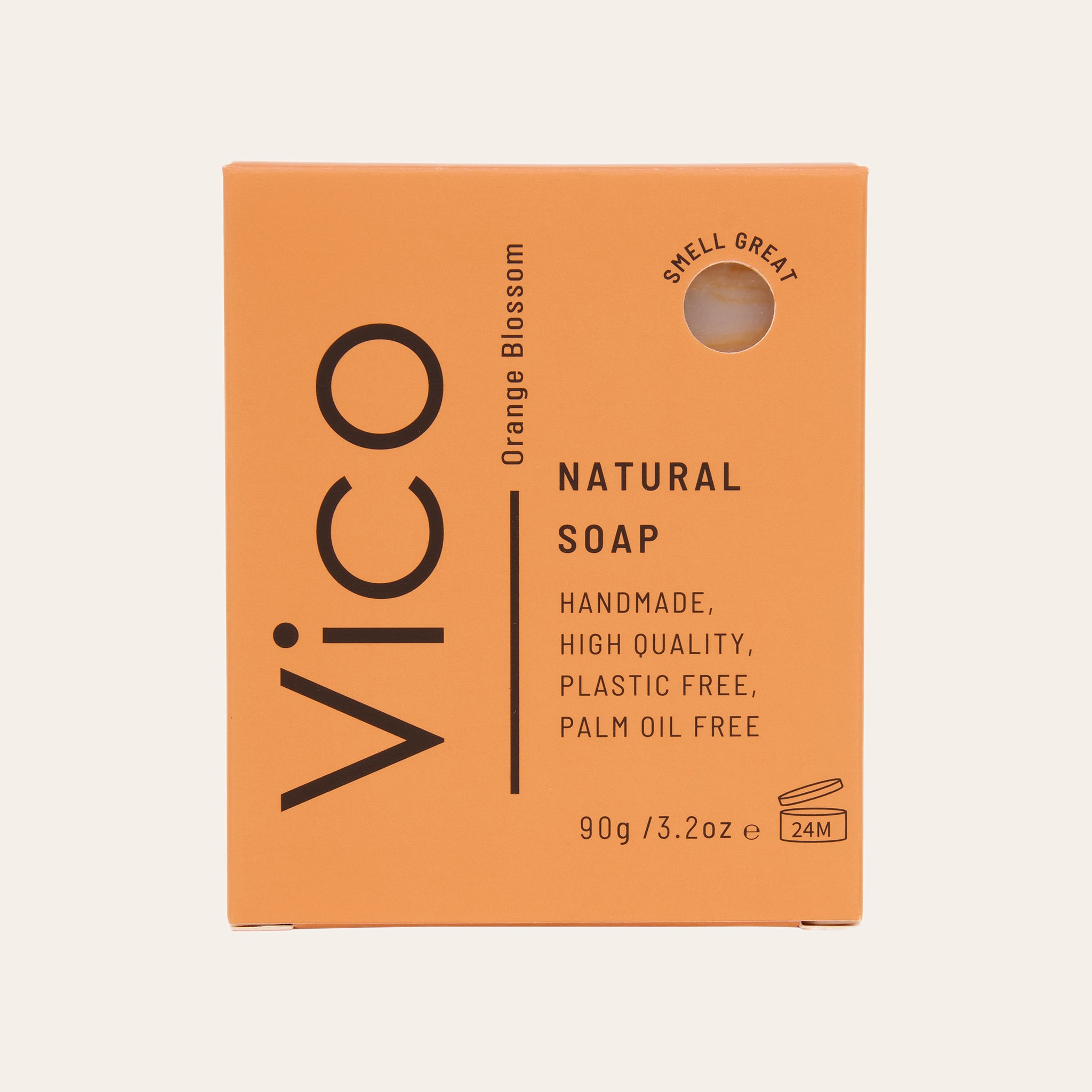 Orange Blossom Natural Body Soap Bar