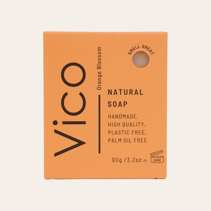 Orange Blossom Natural Body Soap Bar